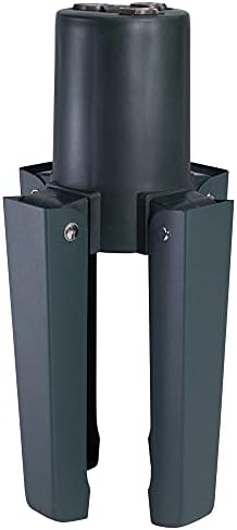Green Adjustable Artificial Christmas Tree Stand - for Trees up to 7.75ft Tall - Image 4