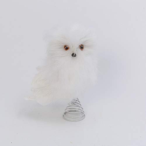 Gerson 2553540 Snowy Owl Tree Topper 12.5" H by Unknown