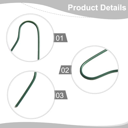 100PCS Christmas Tree Hooks Metal S-Shaped Ornament Hangers for Bauble Hanging Decoration Wires Green Gold Silver 4cm(Green) - Image 7