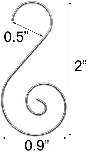 200PCS Christmas Ornament Hooks Christmas Tree Ornament Hanger - Image 5