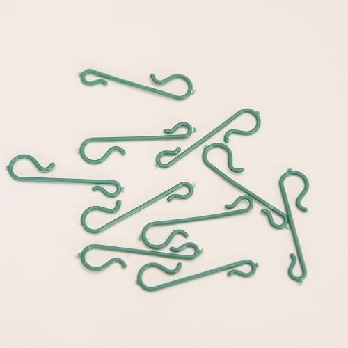 30Pcs Christmas Tree Ornaments Hooks,S Shaped Ornament Hooks,Plastic Christmas Ornament Hangers for Christmas Tree Decoration Party Supplies(Green) - Image 7