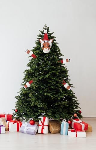 Department 56 Possible Dreams Rudolph The Red-Nosed Reindeer in a Cinch Lit Tree Topper Set, 8 Inch, Multicolor - Image 7