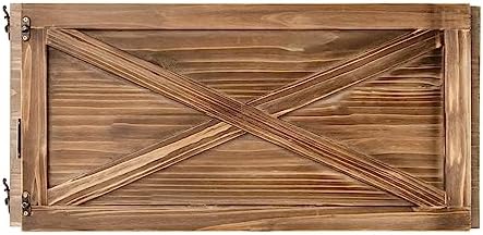 Glitzhome Wooden Tree Collar, Christmas Tree Base Cover, 22" L Natural Tree Skirt Collar Christmas Tree Collars for 7.5ft Tree - Image 6