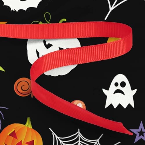 Festival Tree Skirt Ghost Pumpkin Skull Tree Mat for Holiday Xmas Festive Party Yard Decoration Ornaments 36 in - Image 7