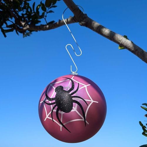 Ornament Hooks Large 9.5" Ornament Hangers Jumbo Ornament Hook Large Christmas Tree Hooks Heavy Duty Outdoor Xmas Ornament Hooks Metal Hangers Oversized Christmas Balls, 10 Pc - Image 7