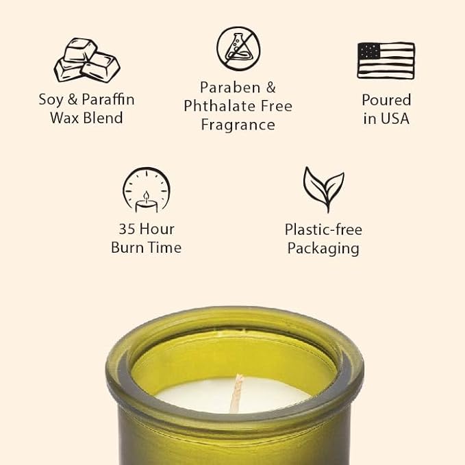 Northern Lights Candles - Spirit Jar Candles - Bourbon & Spice - 52613