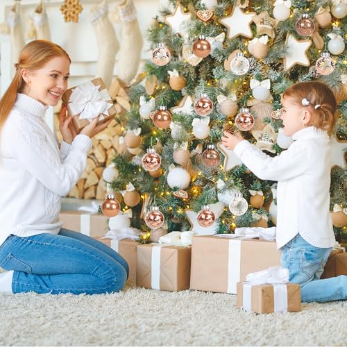 Palonu 480 Pcs Christmas Ornament Hooks, Ornament Hangers with Snap Ornament String for Christmas Tree Holiday Party Hanging Ribbon Decorations Ropes Easy and Fast Locking (Green) - Image 6