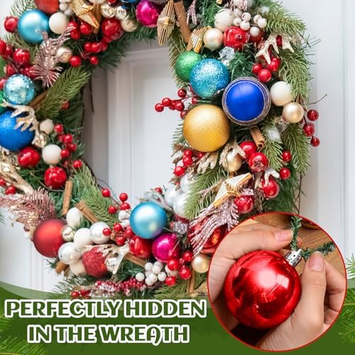 Jutom 100 Pcs Christmas Pine Ornament Hooks, 4" Long, 0.28" Diameter - Image 6