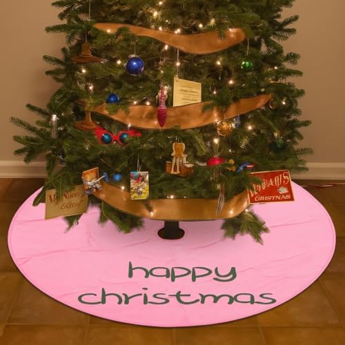48" Christmas Tree Skirt, Cake Style Xmas Wizard Party Decor - Image 6