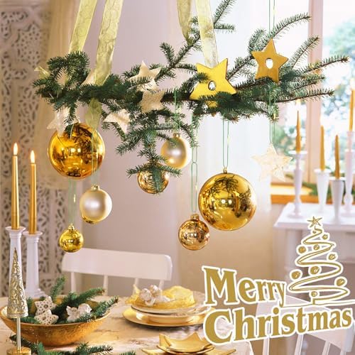JUNEBRUSHS 600Pcs Christmas Ornament Hooks, Ornament Hangers with Snap Ornament String for Christmas Tree Holiday Party Hanging Decorations Ropes Easy and Fast Locking (Green) - Image 6