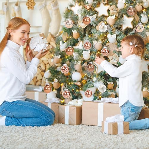640 Pcs Christmas Ornament Hooks, Ornament Hangers with Snap Ornament String for Christmas Tree Holiday Party Hanging Ribbon Decorations Ropes Easy and Fast Locking (Silver) - Image 6