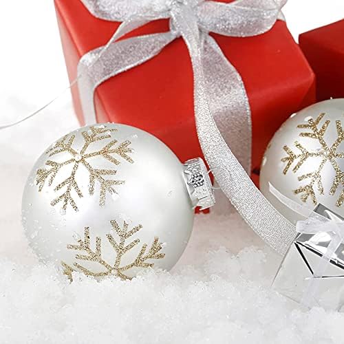 100 Pieces Round Christmas Ornament Caps - Replacement Ornament Hangers for Christmas Tree, Porcelain, Ceramic or Glass Decoration, DIY Decorations (Silver-3/4inch) - Image 6