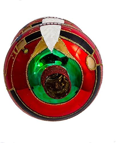 Kurt Adler Un-Lit Glass Nutcracker Finial Treetop - Image 7