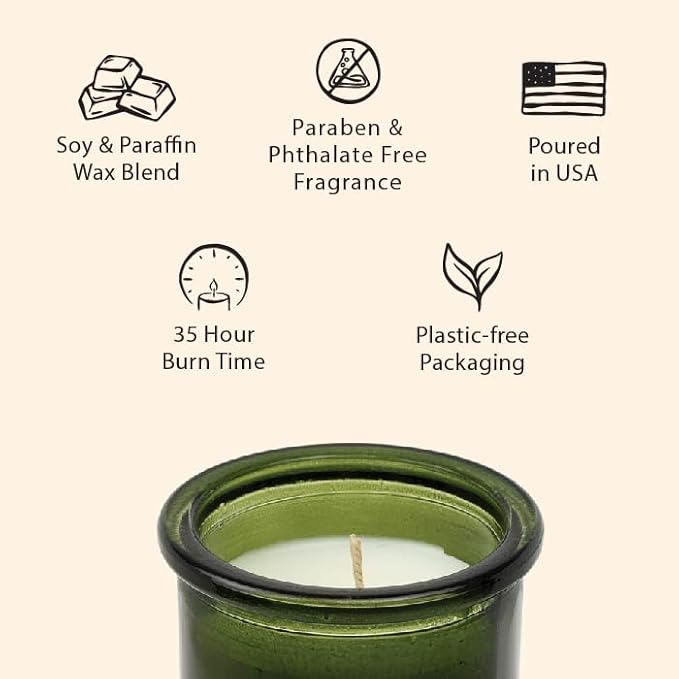 Northern Lights Candles - Spirit Jar Candles - Mistletoe Martini - 52609