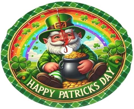 St. Patrick's Day Tree Skirt Christmas Tree Ornaments Tree Skirt for Christmas Decoration 36" - Image 7