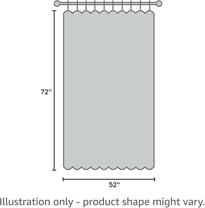 LEMOMO Grey Blackout Curtains/52 x 72 Inch/Set of 2 Panels Thermal Insulated Room Darkening Curtains for Bedroom
