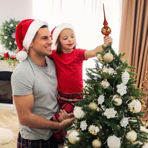 Tender Glass Christmas Tree Topper (red Matte) - Image 3