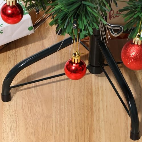 Operitacx Christmas Tree Stand, Replacement Christmas Tree Base Iron Christmas Tree Stands Xmas Tree Stand Base for Artificial Trees Fits Tree Trunks Up to 0.7 Inches - Image 7