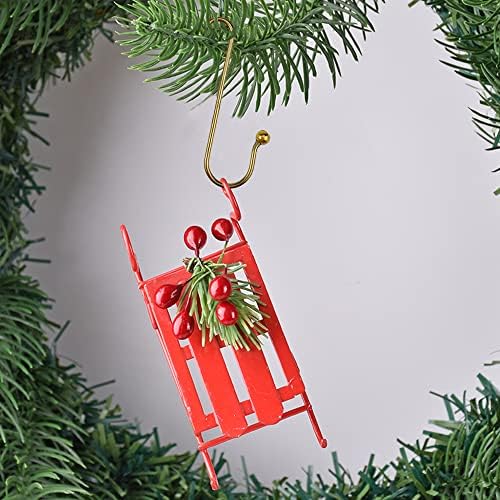 Ornament Hooks Hangers S-Shaped Metal Wire Ornament Hooks for Christmas Tree Decoration Hanging (Gold, 120), 1.49 inch (JH-00095G(120)) - Image 6
