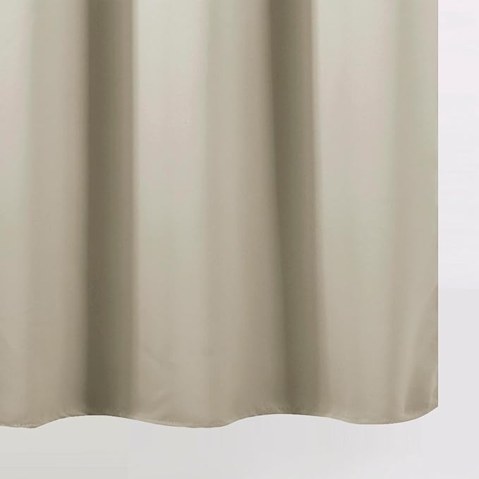 LEMOMO Blackout Curtains 66 x 95 inch/Light Beige Curtains Set of 2 Panels/Thermal Insulated Room Darkening Bedroom Curtains