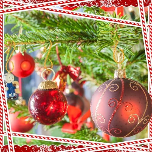 MorningRo 48 Pcs Christmas Ornament Hooks 2'' S Shaped Swirl Hook, Gold - Image 7