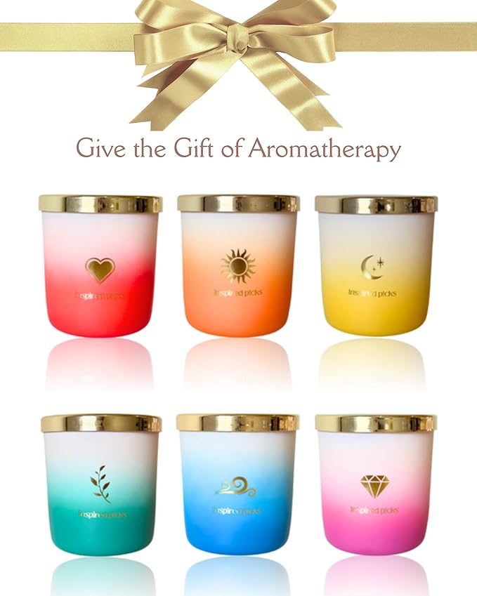 Orange Candle | Bergamot & Rosewood w/Gold Sun Symbol | Luxury Candle for Date Night, Spring Scented Home Decor, Love & Coworker Gifts