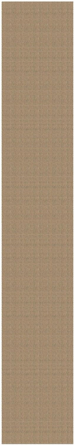 IOHOUZE Washable Exrea Long Hallway Runner Rug 3x16 Non Slip Rubber Backed Kitchen Runner Entryway Runner Indoor, Woven Rugs Floor Carpet for Kitchen Hall Entryway Stair, Orange/Tan/Brown