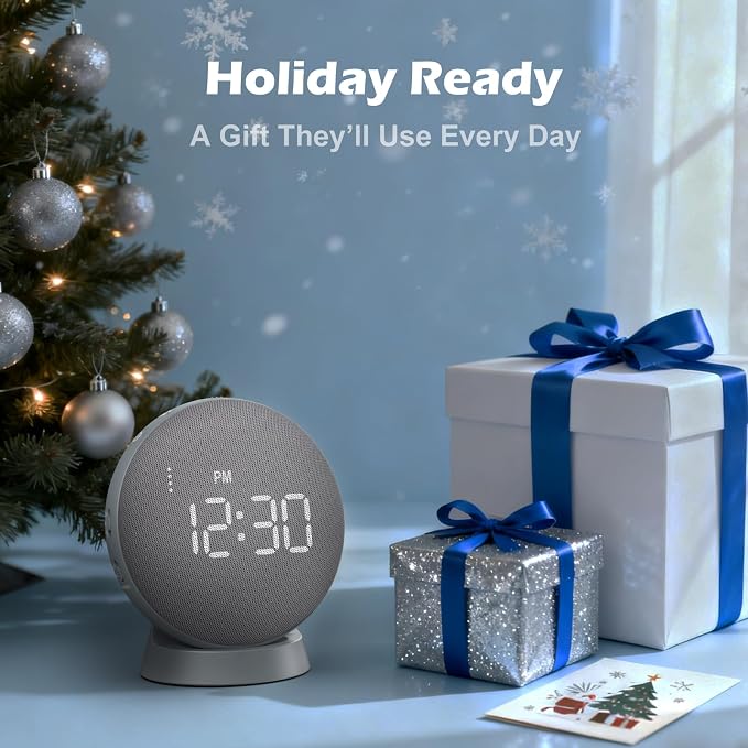 REACHER Super Loud Vibrating Alarm Clock for Heavy Sleepers Adults Teens - Image 9
