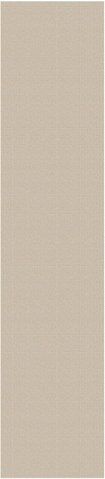 IOHOUZE Washable Runner Rug 3x12 Non Slip Rubber Backed Extra Long Hallway Runner Entryway Runner Indoor, Kitchen Rugs Woven Cotton Floor Carpet for Hall Entrance, Beige/Khaki