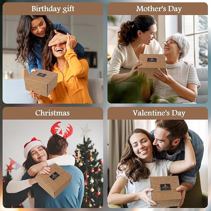 9 Pack Soy Candles for Home Scented |(Apple Cinnamon/Amber/Vanilla) Long-Lasting 270 Hours, Natural Scented Candles Gift for Women & Men, Birthday, Mother’s Day, Christmas, Thanksgiving