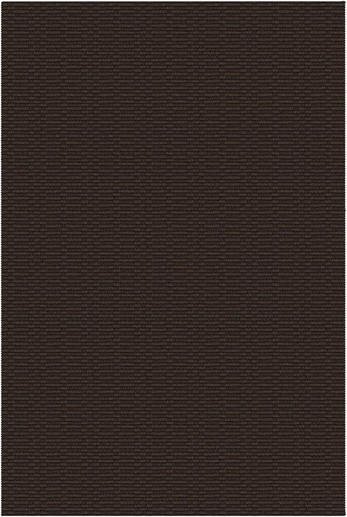KOZYFLY Washable Area Rug 2x3 Ft Small Entryway Rug Indoor Door Mat Throw Rugs with Rubber Backing, Braided Cotton Floor Carpet for Front Entrance Bathroom Kitchen Foyer, Dark Coffee/Brown