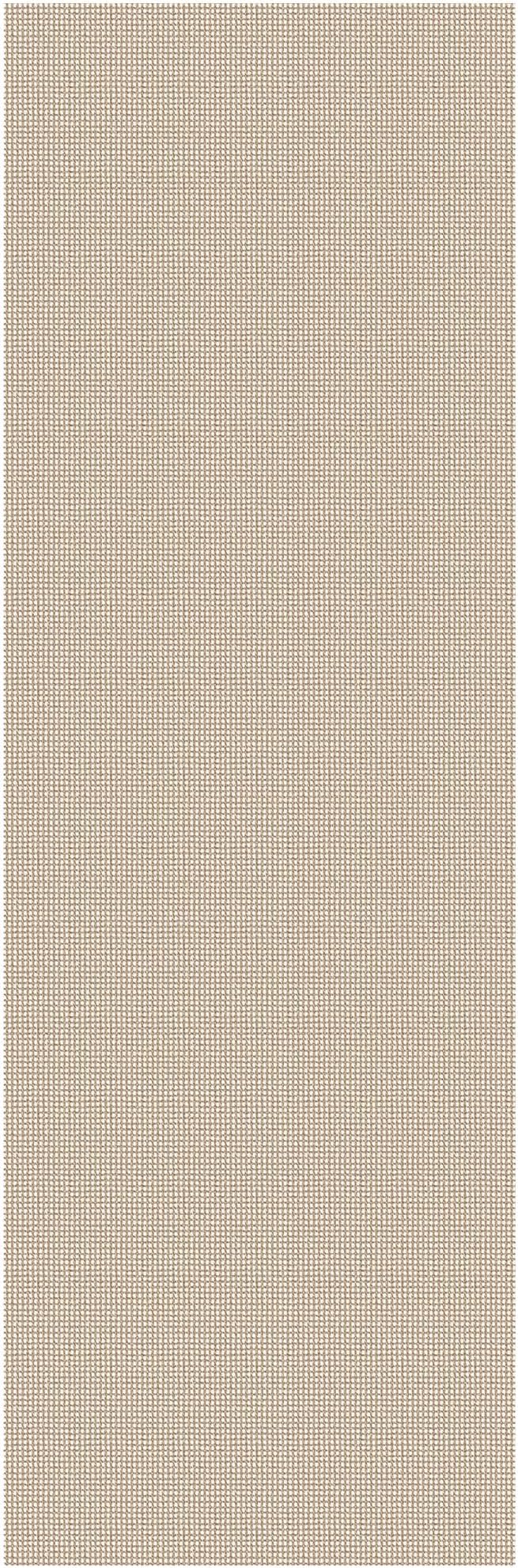IOHOUZE Washable Runner Rug 2.6x8 Non Slip Rubber Backed Wide Hallway Runner Entryway Runner Indoor, Kitchen Rugs Woven Cotton Floor Carpet for Hall Entrance Bedroom, Beige/Khaki