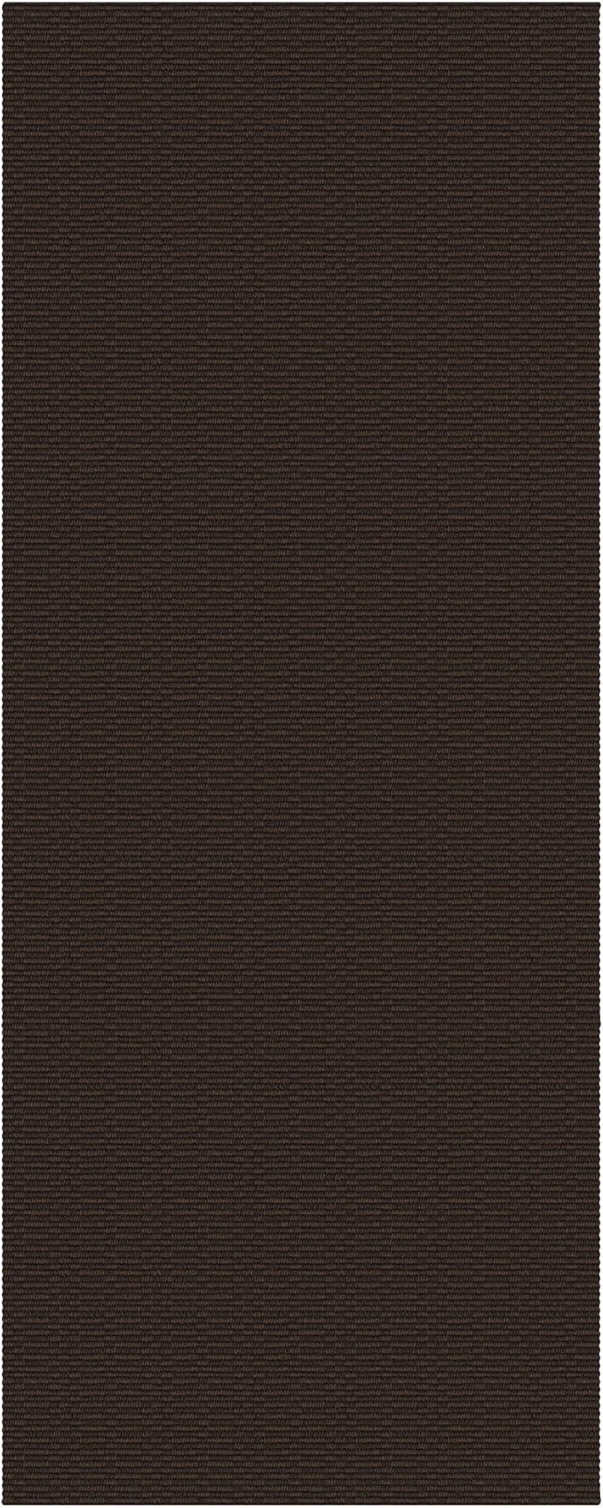 KOZYFLY Washable Runner Rug 2x5 Ft Runners for Hallways Rubber Backed Throw Rug, Braided Cotton Entryway Runner Indoor, Carpet Runners for Hallway Kitchen Entryway Bedroom, Dark Coffee/Brown
