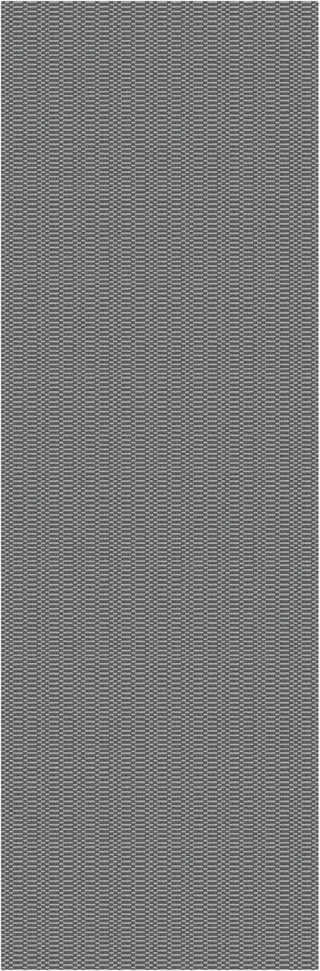 KOZYFLY Washable Runner Rug 3x8 ft Hallway Kitchen Runner Rugs with Rubber Backing Bobo Non Slip Entryway Runner Indoor, Carpet Runners for Hall Entryway Bedroom, Grey/Charcoal Grey