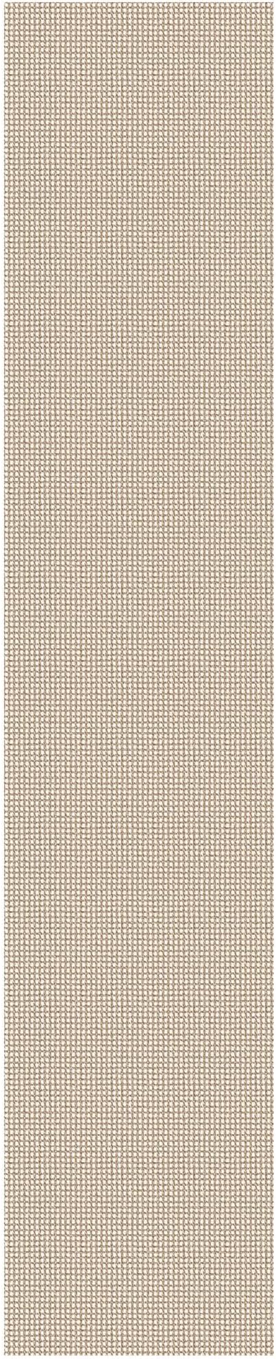 IOHOUZE Washable Runner Rug 2x10 Non Slip Rubber Backed Long Hallway Runner Entryway Runner Indoor, Kitchen Rugs Woven Cotton Floor Carpet for Hall Entrance, Beige/Khaki