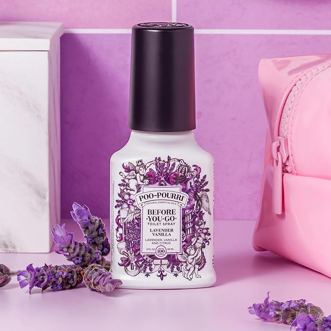 Poo-Pourri Before-You-Go Pocket Toilet Spray, Travel Essentials, Original Citrus, 1 Fl Oz 2 Pack, Up to 50 Uses, On-The-Go Bathroom Odor Deodorizer with Essential Oils, TSA Approved Size