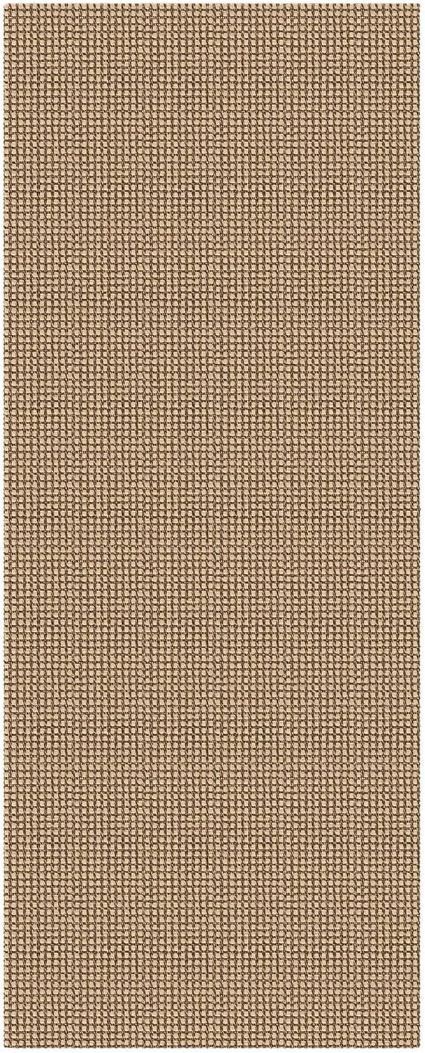 IOHOUZE Washable Runner Rug 2x5 Non Slip Rubber Backed Runners for Hallways Entryway Runner Indoor, Throw Rug Woven Cotton Floor Carpet for Hall Entrance Bedroom, Orange/Tan/Brown