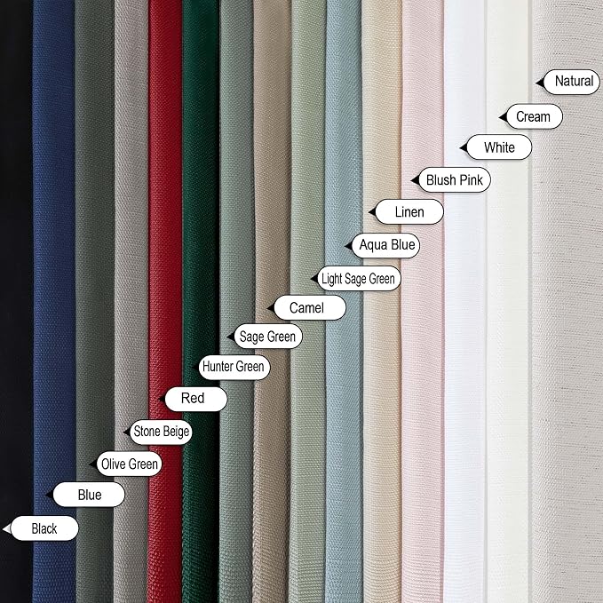 Chyhomenyc Valance for Windows, Faux Linen Slub Textured Small Valance for Kitchen Bathroom Basement, Yellowish Short Top Window Curtains for Bedroom, 30Wx14L inch, 2 Piece, Cream???prev. Ivory???