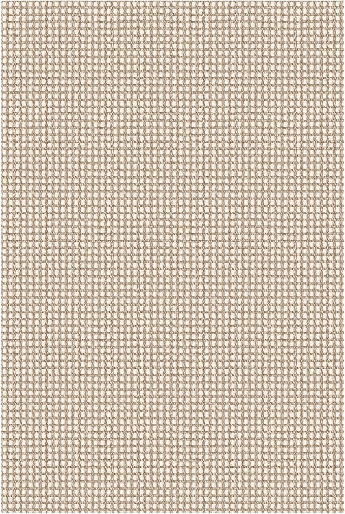 IOHOUZE Small Area Rug 2x3 Washable Woven Rugs for Entryway Non Slip Rubber Backed Front Door Rugs Indoor Doormat Throw Rug Floor Carpet for Entrance Kitchen, Beige/Khaki