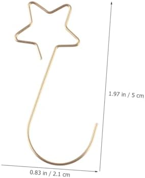 100pcs Christmas Tree Ornament Hooks Wire Hangers for Easy Decoration for Baubles Stockings and Everyday Use for Holiday Festivities - Image 6