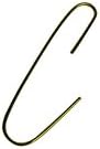 Brass Colored Ornament Hooks Bundle: 1 Package of 50 Large Brass Hooks, 1 Package of 75 Small Brass Hooks (Total of 125)-- Great for Craft Projects, Flower Arranging, Decorating, and More! - Image 2