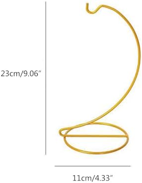 Stylish Iron Hook Glass Ball Holder Fashionable Hanging Hooks Versatile Ornament Holder Stand Home Decorations Home Decor Enthusiasts - Image 3