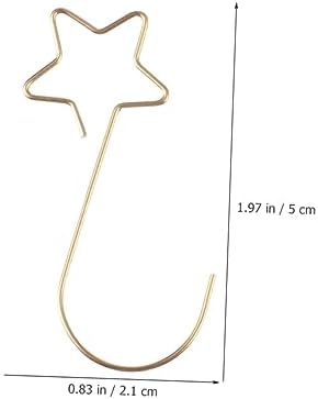 100pcs Christmas Ornament Hanger Hooks Bauble Hanging Hooks for Tree Decorations Easy to Install for Holiday and - Image 4