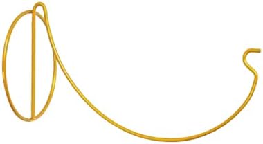 Hook Up Stylish Iron Hook Glass Ball Holder Fashionable Hanging Hooks Versatile Ornament Holder Stand Firm Home Decorations, 23x11cm, Gold - Image 5