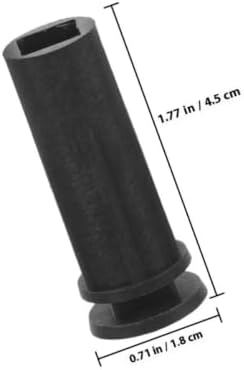 10pcs Artificial Christmas Tree Replacement Stand, Black Plastic Base - Image 2