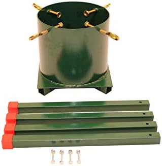 Goliath Welded Steel Christmas Tree Stand for Live Trees 8 to 16 Foot - Image 5
