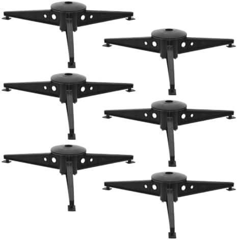 Alasum 6pcs Plastic Tree Stand Feet for Artificial Christmas Mini Trees by Alasum