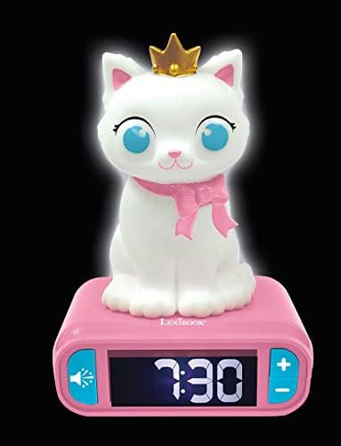 LEXiBOOK, Kitten Nightlight Alarm Clock, RL800KT - Image 3