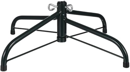 Healeved Christmas Tree Stand for Artificial Tree Metal Christmas Tree Base Universal Folding Xmas Tree Stand Replacement Xmas Tree Base Fits 0.5-0.7in Tree Pole by Healeved