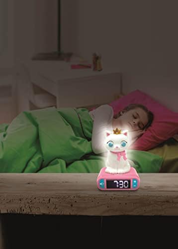 LEXiBOOK, Kitten Nightlight Alarm Clock, RL800KT - Image 5